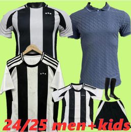 JuVeNtUs soccer jersey 24 25 home away VLAHOVIC MILIK KEAN weah POGBA CHIESA McKENNIE BONUCCI LOCATELLI CUADRADO Lifestyler SZCZESNY 2023 2024 men Kits Kids