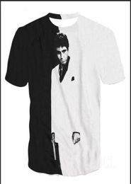 New Fashion MensWomans scarface T Shirt Summer Style Funny Unisex 3D Print Casual TShirt Tops Plus Size AA02339425267