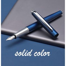 Metal refillable pen for signature and writing