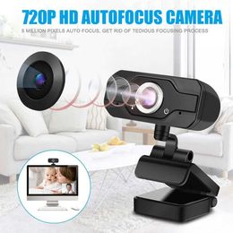 Webcams USB 2.0 with computer camera megapixel for clip on 720p microphone laptop HD PC network camera photo wireless network camera J240518