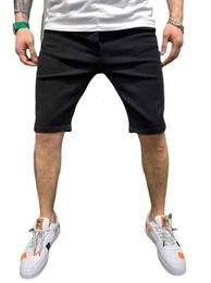 shorts MEN039S jeans perfurados shorts casuais da juventude012347798522