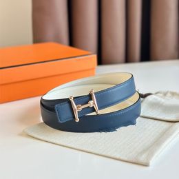 Belts woman designer Luxury belts for women Classical Bronze Smooth High quality gold sliver H belts Buckle Real fashion Leather togo belts men's size 2.4cm her04