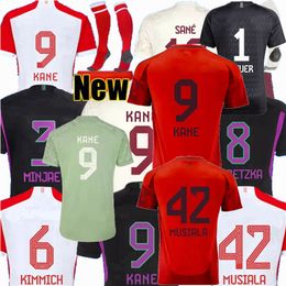 2023 2024 2025 KANE MINJAE Soccer Jerseys GUERREIRO LAIMER BAYERN MUNICH MUSIALA DAVAIES Goretzka NEUER MULLER SANE TEL Kimmich football men and kids shirt