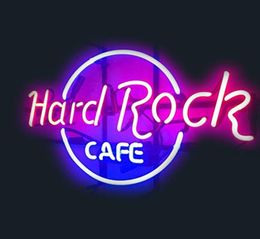 Neon Sign For Hard Rock Cafe Lamp Neon Bulbs Light Home Decor Room Coffee Attract light Neon Light Wall Lights Aesthetic Room5042145