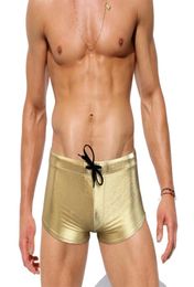Men039s Swimwear Men Metallic Gold Print Swimsuit Swimming Trunks Mens Swim Briefs Sungas De Praia Homens 2380563958869001761