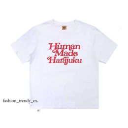Human Make Designer T Shirt Men's T-Shirts Harajuku Opening Style Human Made Girls Dont Cry T Shirt Men Women Heart Print Top Tees T-Shirt Human Made 366