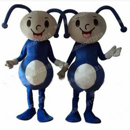 2024 Character Little Blue Ant Mascot Costumes Hallowen Stage Performance Activity Sales Promotion Christmas dress Costuming For Women Men