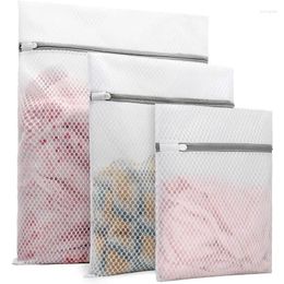 Laundry Bags 3Pcs Durable Honeycomb Mesh For Delicates (1 Large 16 X 20 Inches 1 Medium 12 Small 9 Inches)