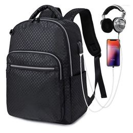 Backpack Anti-theft For Men Women Travel USB Charging Port School Water Resistant College Bookbag Casual Daypack Work