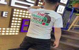 Trendy Print Letter Men039s Tshirt Short Sleeve Handsome Casual Male Clothes Highquality New Designer Man Tees Plus Size M7x3315903