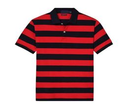 Brand Designers Men Polo Shirts Small Horse Embroidery Men Polo Shirt Fashion Stripe Classic Breathable Polo Shirts6492155