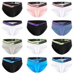 PUMP New Men's Big V-Belt Sexy Triangle Pants Laser Gradient Youth Comfortable Low Waist Underwear