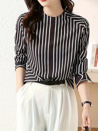 Women's Blouses Arrival Blusa Mujer For Spring Autumn Fashion Trendy Print Ladies' Shirt Work And Casual
