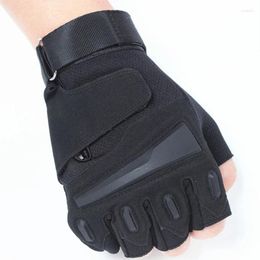 Cycling Gloves Breathable Half Finger Anti-Slip Anti-sweat Anti MTB Road Bike Fingerless Motorcycle Fitness