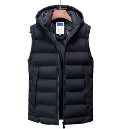 Vest Men New Stylish 2018 Autumn Winter Warm Sleeveless Jacket Army Waistcoat Men039s Vest Fashion Casual Coats Mens Thick3841405