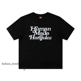 Human Make Designer T Shirt Men's T-Shirts Harajuku Opening Style Human Made Girls Dont Cry T Shirt Men Women Heart Print Top Tees T-Shirt Human Made 649