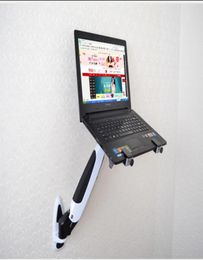 Gas Spring Wall Mount Laptop Holder Arm Aluminum Alloy Full Motion 1017 inch Laptop Mount Stand Notebook Mount Arm Lapdesk8402555