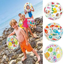 Sand Play Water Fun New Childrens Swimming Pool Garden Gift Beach Ball Inflatable Toy Volleyball Inflatable Balloon Q240517