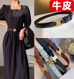 Belts Adhesives High class leather fashionable ins style black jeans with belt women039s versatile trend decorative skirt4589879