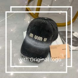 Designer Hat Miumium Sunglasses Baseball Cap Official Top Website 1:1 Quality Denim Hat For Man Woman Harajuku Fisherman Hat Fashion Cap Bucket Hath 67