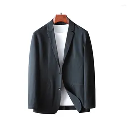 Men's Suits M-casual Suit Jacket Male Spring Autumn High-end Design Sense Niche Loose White