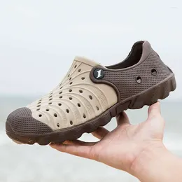 Slippers Without Heel Men's Beach Flip Flops Original Brand Tennis Winter Sneakers Half Wedge Sandals Pretty Funny