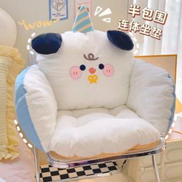 Pillow Fashion Office Chair Seat Integrated Waist Protection Four Seasons Universal Dormitory Student Backrest Mat Home Decor