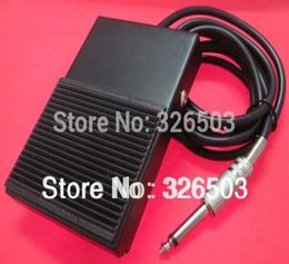 WholeOne Square Black Iron Tattoo Foot Pedal Switch For Machine Gun Power Supply TFS013401486