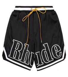 designer shorts Men039s Capsule shorts summer beach pants mesh material breathable sweat loose fitness basketball pants s8141832