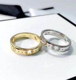 Fashion Stars Band Rings for Mens and Women Lover Engagement Wedding Jewellery Gift with Box G198402337