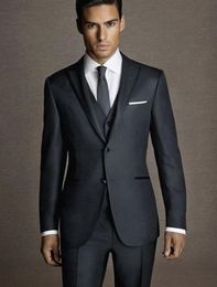 suit men top selling groom suits collar dark grey 2021 wedding tuxedo for man5837182