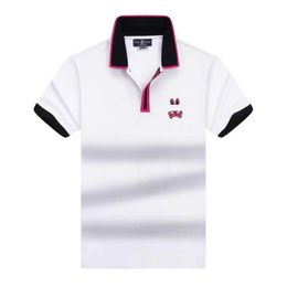 Psychological Bunny Polo Shirts Psyco Tshirts Mens Designer t Shirt Usa Fashion Rabbit Pattern Streetwear American Business Golf Tees 2024 Summer Job9