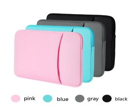 Tablet PC Laptop Sleeve Soft Bag Cover Notebook Pad Cases Pocket For Mackbook Air 11 13 14 15 156 inch6579733