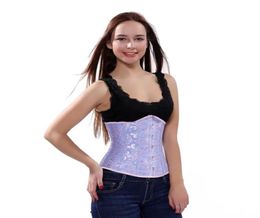 Sexy Gothic Underbust Corset Ladies Bodyshaper Bustiers Waist Trainer Slimming Lingerie Plus Size XS6XL3818745