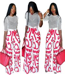 women printed wide leg trousers casual zip fly geometrical pattern micro flare slim long white ankle length pant size s2xl9050015