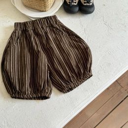 Shorts Kids Summer 2024 Western Casual Striped Children Pants Wholesale