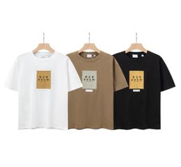 Designer Men039s Tee shirts Black and white Green luxury plaid brand Colour 100 cotton Antiwrinkle antipilling Classic alphab2830947