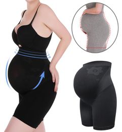 Maternity Shapewear High Waist Abdomen Support Shorts Seamless Pregnancy Underwear Tummy Control Slimming Panties Body Shaper Y2002608112