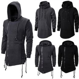 Men039s Hoodies Sweatshirts Autumn Mediaeval Clothes Cosplay Costumes Viking Pirate Nordic Linen Top Shirt Renaissance Mens Re3756330