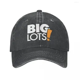 Berets Big Lots Merchandise Baseball Caps Snapback Washed Denim Hat Outdoor Adjustable Casquette Sports Cowboy