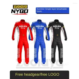 Motorcycle Apparel Summer Breathable Kart Off Road Beach Bike UTV Rally Drift Race Men's Women's Couple Jumpsuit Jacket Suit