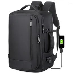 Backpack 2024 Luxury Business Laptop For Man TRAVEL BAG Men's Bags High Quality 17 Inch Water Proof Backpacks Pack