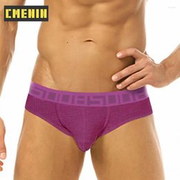 Underpants Cotton Jockstrap Underwear Man Brief Breathable Slip Gay Sexy Men's Panties Briefs Men Bikini BS3123
