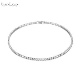 Bracciale Swarovski Bracciale Swarovskis collane a pendente a pendente Bracciale Pass Diamond Tester ghiacciato bling bling moissanite diamante hip hop gioielleria 925 tennis argento c1f