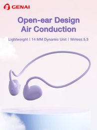 open-ear Wireless Headphones Bluetooth earphones wireless 5.3 technology air conduction with ultra long battery life running sports sensorless waterproof OPEN30