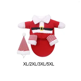 Dog Apparel Christmas Pet Clothes With Santa Hat Cat Outfit For Halloween