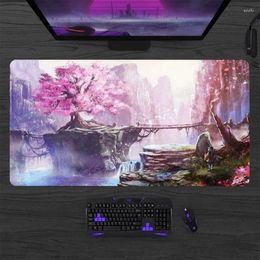 Carpets Fantasy Cherry Blossom Tree Mouse Pad Home Laptop Decorative Pads Gamer Computer Keyboard Desk Mat Gaming Accessories Mousepads