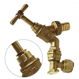 Kitchen Faucets 1/2 Inch Garden Taps Decorative Outdoor Faucet Antique Brass Double Using Wall Mount Water