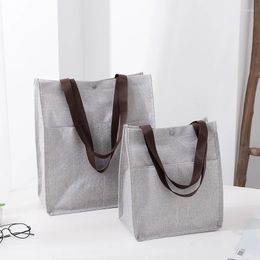 Storage Bags Outdoor Linen Bag Multi Purpose Handbag Protable Shopping Travel Clothes Book Sundries Organisers Home Decor