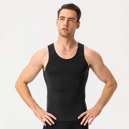 Lu Align men's training tight basketball fiess running quick drying vest clothes Summer Tee Shirts Man Tops